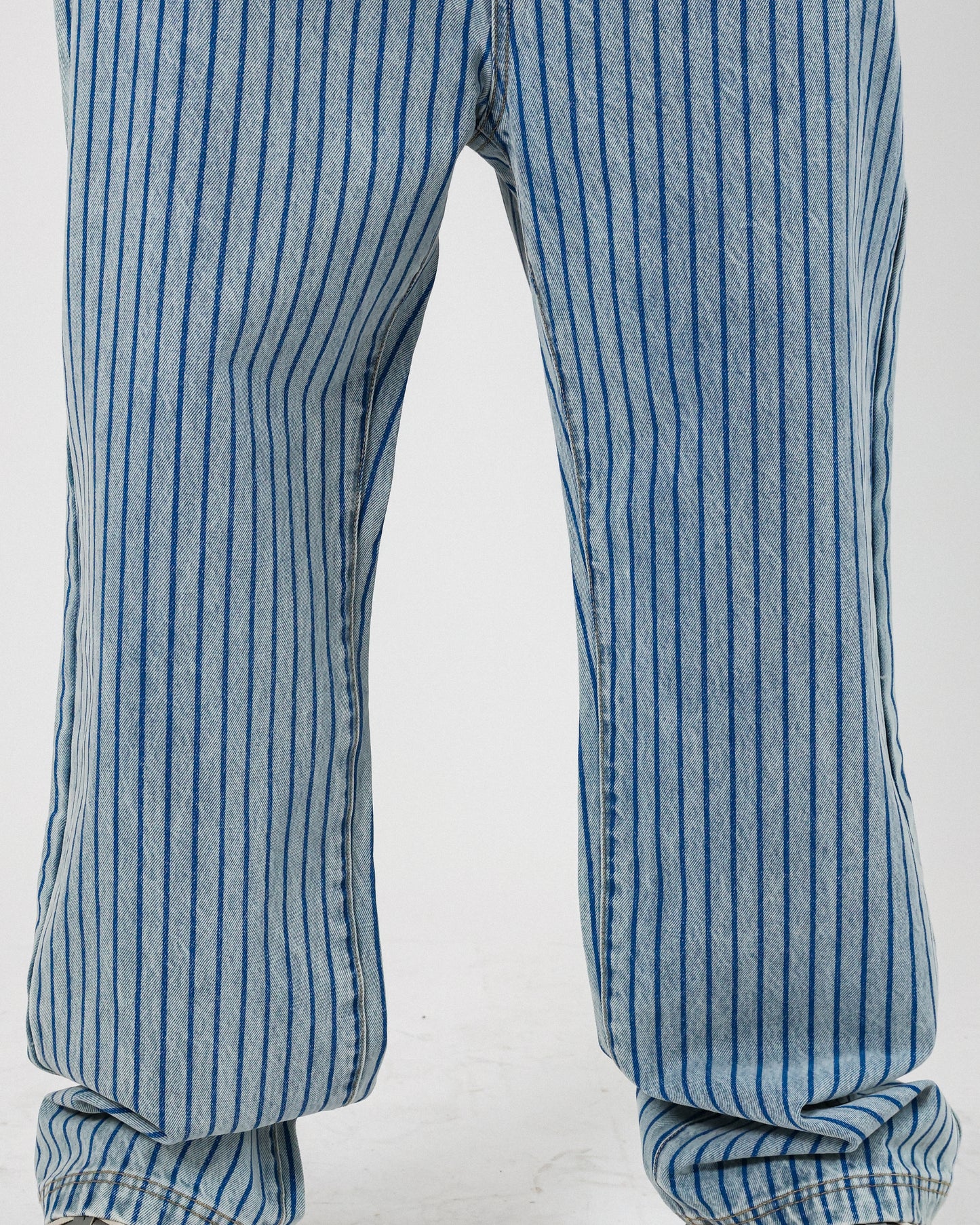 Pinstripe Jeans
